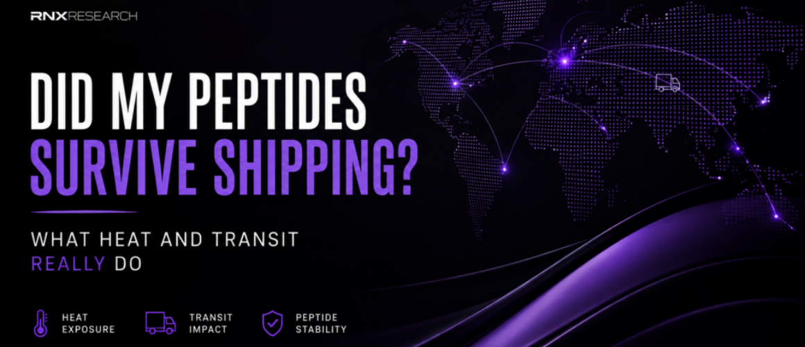 Did my Peptides Survive Shipping?
